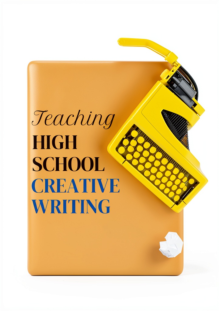 Viewing High School Writing Guide for Kindle Unlimited on a tablet in a student’s study area