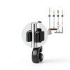 Peel and Stick Mop and Broom Holder CACUINA 4‑Piece Steel Mount-6