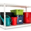 Adjustable Overhead Garage Storage Rack SafeRacks Steel 300lb 24-45-2
