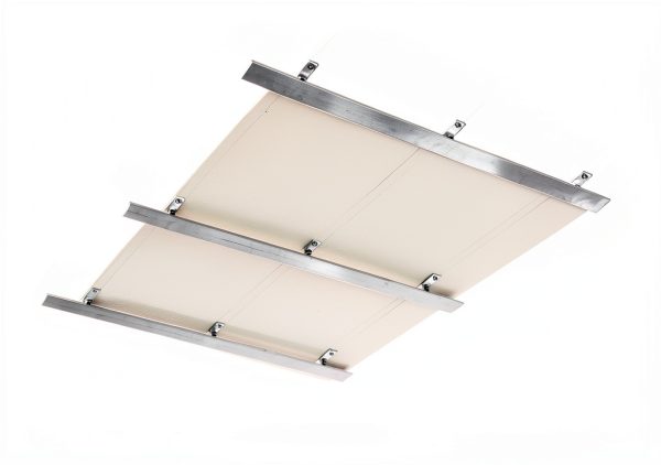 DURA-LIFT Elevate Overhead Slide Bin Gargage Storage System, Holds Up to 6 Totes with Adjustable Heavy Duty Aluminum Rails For Organization - 270 LBS Weight Capacity-1