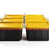 DURA-LIFT Elevate Overhead Slide Bin Gargage Storage System, Holds Up to 6 Totes with Adjustable Heavy Duty Aluminum Rails For Organization - 270 LBS Weight Capacity-7