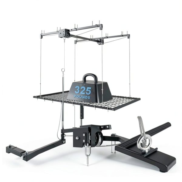 Overhead Garage Storage Rack Montary 4x8 FT Heavy‑Duty 325lb Capacity-2