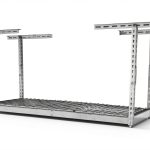 Adjustable Overhead Garage Storage Rack SafeRacks Steel 300lb 24-45-0