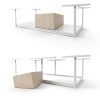 Adjustable Overhead Garage Storage Rack SafeRacks Steel 300lb 24-45-4