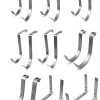 SafeRacks Accessory Hook Package - Heavy Duty White Steel Wall Mount-0