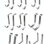 SafeRacks Accessory Hook Package - Heavy Duty White Steel Wall Mount-0