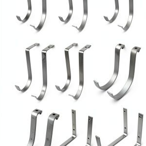 SafeRacks Accessory Hook Package - Heavy Duty White Steel Wall Mount-0