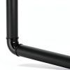 Surfboard Wall Mount or Ceiling Rack, Heavy-Duty Overhead Garage Storage Rack with Sponge Pads, Garage Ceiling Storage Racks for Ladder, Surfboard, Snowboard, Paddle Boards, Holds 100 lbs, Black-2