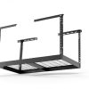 Klutch Garage Overhead Storage Rack with Adjustable Height, 48in.L x 24in.D, 23in.–37in.H-6