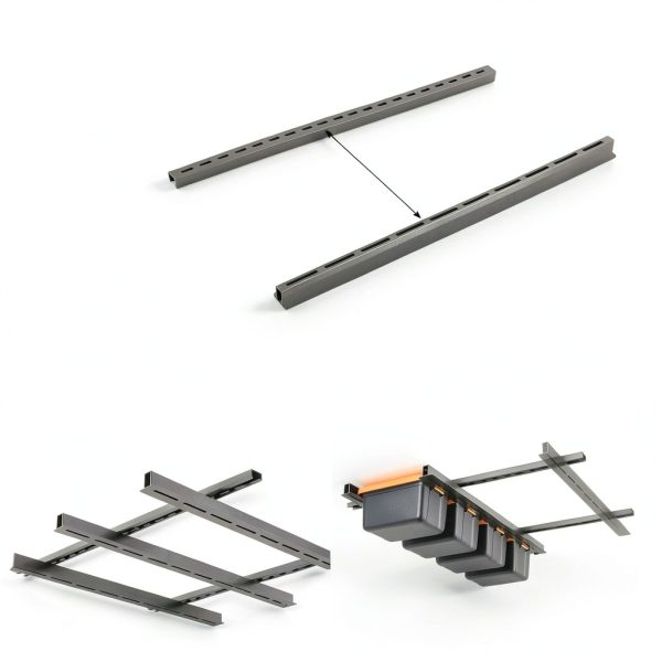 Garage Ceiling Bin Storage Rack RDUIGT 48x48 Heavy Duty Adjustable-8