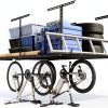 FLEXIMOUNTS 4x8 Overhead Garage Storage Rack w/Hooks Adjustable Ceiling Storage Rack, 96" Length x 48" Width x 40" Height, 22''-40" Ceiling Dropdown, Black, Classic Series-0