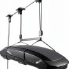 2025 Upgrade Cargo Box Garage Pulley System, Garage Ceiling Hoist Heavy-Duty Holds up to 150 lbs Capacity, Fit 10-14 Foot Ceilings, Black-0