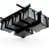 Garage Ceiling Bin Storage Rack RDUIGT 48x48 Heavy Duty Adjustable-0