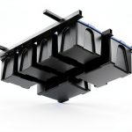 Garage Ceiling Bin Storage Rack RDUIGT 48x48 Heavy Duty Adjustable-0