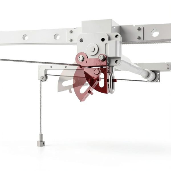 Overhead Garage Storage Rack for 8-10ft Ceiling, Heavy-duty 4x4 FT Garage Ceiling Storage Racks with Safety Lock, Ideal for Storage Mounted Lift System and Storage Organizer, 250lbs Capacity-4