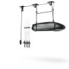 2025 Upgrade Cargo Box Garage Pulley System, Garage Ceiling Hoist Heavy-Duty Holds up to 150 lbs Capacity, Fit 10-14 Foot Ceilings, Black-5
