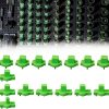 Socket Holder Bantlou ToolGrid 3D Printed Green D22 Vertical-0