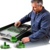 Socket Holder Bantlou ToolGrid 3D Printed Green D22 Vertical-1