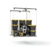 Overhead Garage Storage Rack for 8-10ft Ceiling, Heavy-duty 4x4 FT Garage Ceiling Storage Racks with Safety Lock, Ideal for Storage Mounted Lift System and Storage Organizer, 250lbs Capacity-1