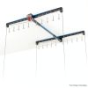 Overhead Garage Storage Rack for 8-10ft Ceiling, Heavy-duty 4x4 FT Garage Ceiling Storage Racks with Safety Lock, Ideal for Storage Mounted Lift System and Storage Organizer, 250lbs Capacity-3